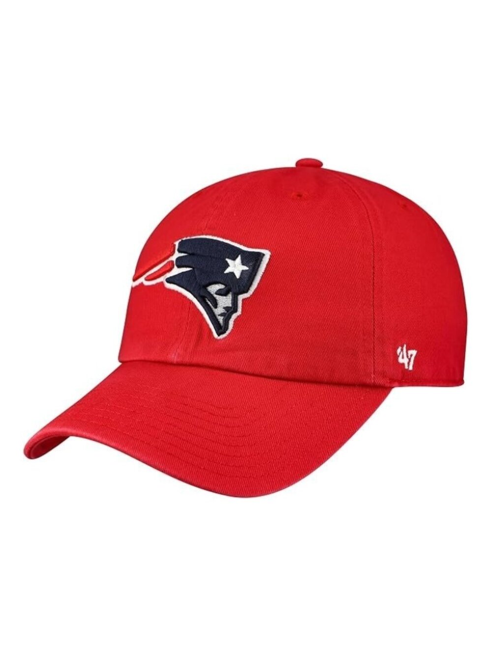 '47 Clean up NFL New England Patriots Cap Red